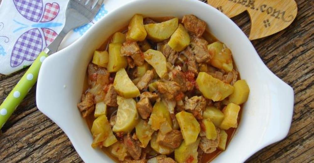 Etli Kabak Yemeği Tarifi