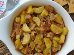 Etli Kabak Yemeği Tarifi